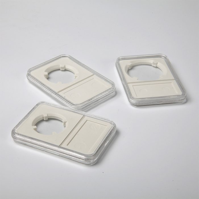10-Pack High Transparent Plastic Coin Slab Display Storage Case for Morgan, IKE Silver 14-40mm Dollar Coin Holder Case Notch Design - Image 6