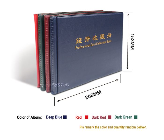 180 Assorted Pockets Coin Collection Album Supplies - Coin Collecting Holders Book Storage With PVC 10 Pages - Image 6