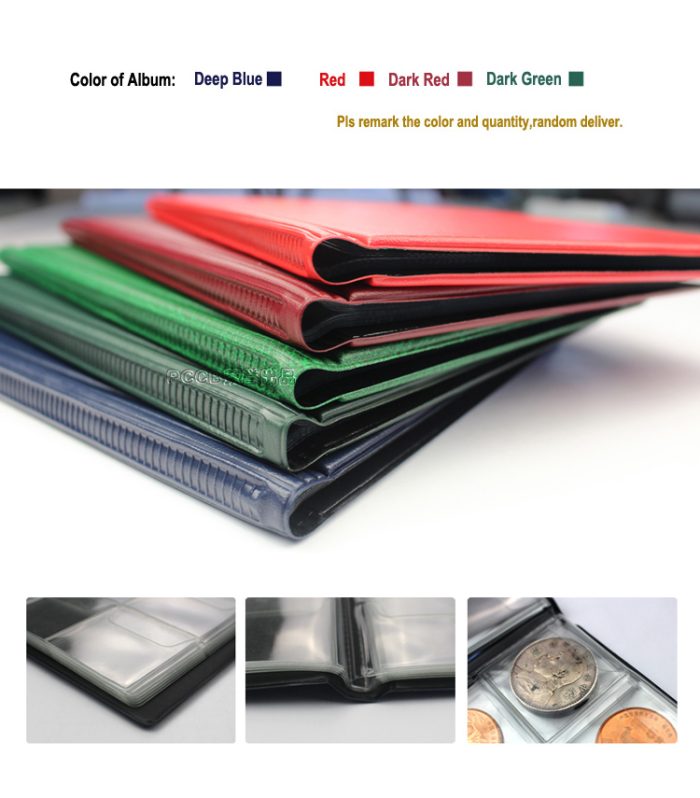310 Pockets Coin Collection Book Holders For Collectors, 10 Mixed Sheets Coin Collecting Album Storage Organizer Supplies - Image 3