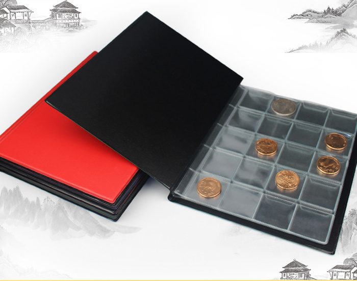 200 Pockets Cheap Coin Album – Coin Collection Holder Book For Collectors With 10 Sheets 43 x 42 mm