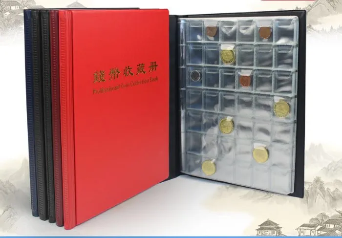 420 Pockets Coin Album – Coin Holder Book For Collectors With 10 Sheets 29 x 28 mm Collection Supplies