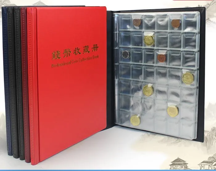 420 Pockets Coin Album – Coin Holder Book For Collectors With 10 Sheets 29 x 28 mm Collection Supplies