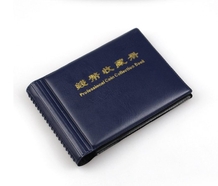 60 Pockets Coin Booklet - Coin Book Amazon With PVC 10 Inserts 43x37 mm Coins Album Grid Holder - Image 3