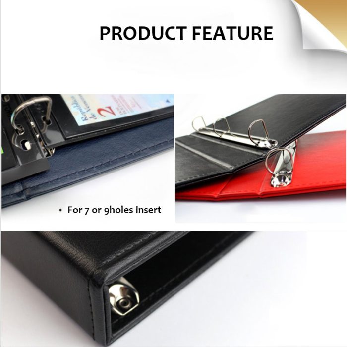 Small Empty Stamp Paper Money Flip Book Faux Leather Cover Stamp Album-Dimension 290 x 240MM - Image 5