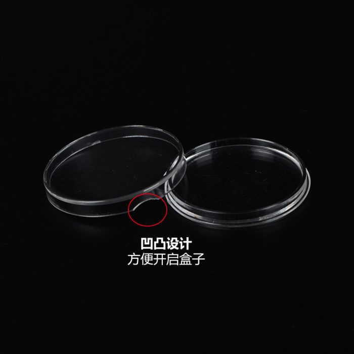 50MM Large Plastic Clear Coin Capsule Sizes Coin Case Amazon For Coin Acrylic Case Collection - Image 5