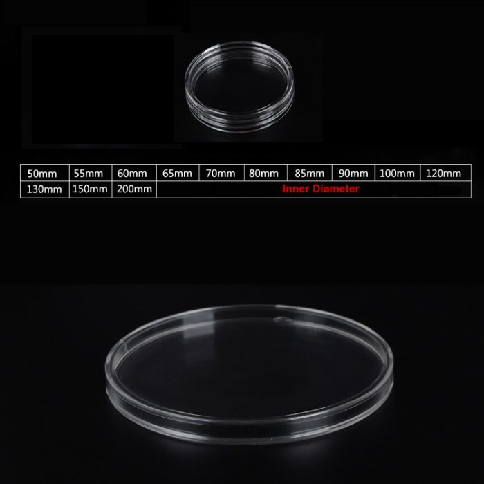 50MM Large Plastic Clear Coin Capsule Sizes Coin Case Amazon For Coin Acrylic Case Collection - Image 3