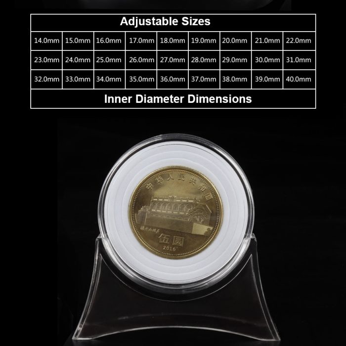 Mini Easel Stand Coin Display Stand Tabletop Challenge Coin Holder Display Stands for Coin Adjustable Collector Holders - Image 3